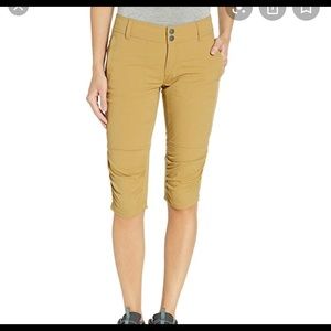 Prana Oatmeal Knickers capri pants lightweight UPF